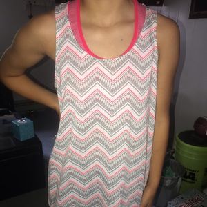 chevron tank top